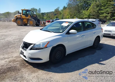 2014 Nissan Sentra Sv from USA, damaged, VIN 3N1AB7AP5EL665234